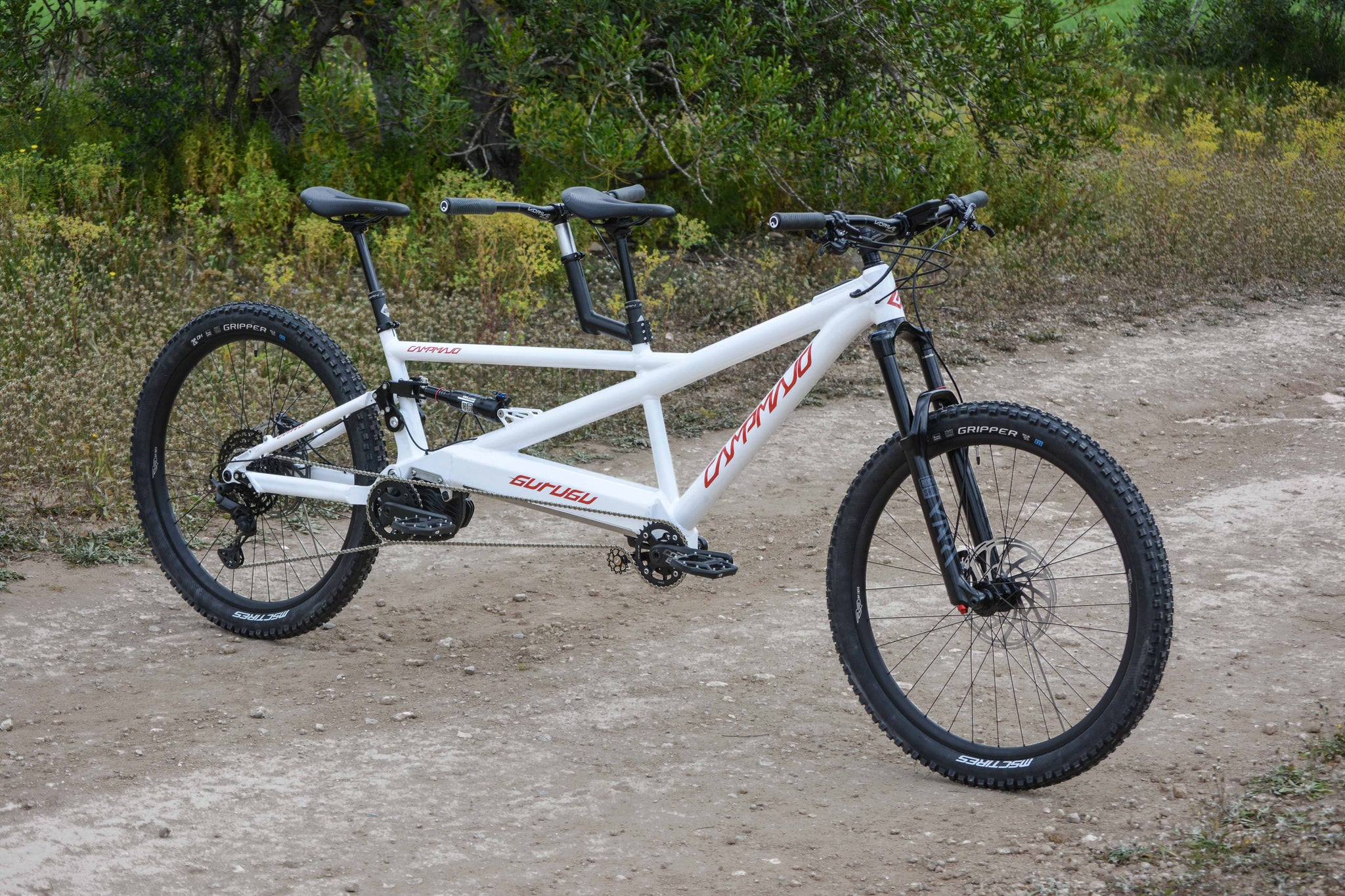 tandem klapprad e-bike Campmajo E-Assist Full Suspension Tandem