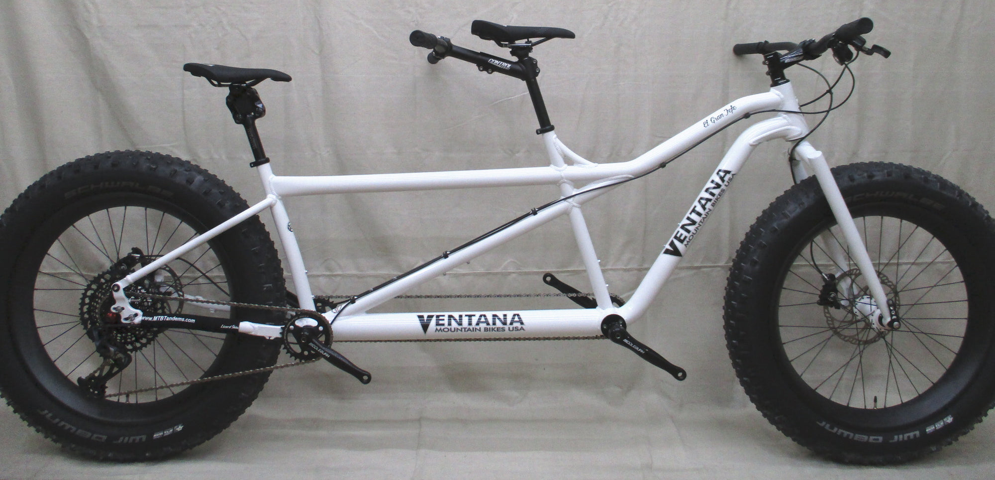 giant tandem bicycle Fandango GiGi-E L/M Micargi Tandem Sport Built for two Double suspension tandem mountain bike