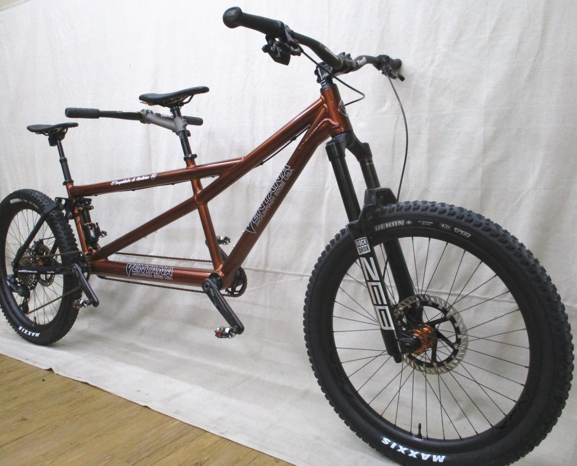 Ventana el Conquistador de Montanas Ultimate Build MTB Tandems